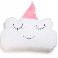 Бампер - подушка Twins Cloud 7099-DC-08, white/pink
